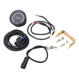 Proflow Pro Series Digital, Electrical Water Temperature Gauge, 52mm, 20-150 C, w/Sensor, LED Backlight - PFEGA-1003