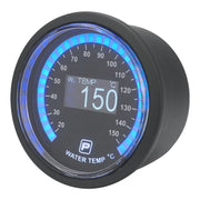 Proflow Pro Series Digital, Electrical Water Temperature Gauge, 52mm, 20-150 C, w/Sensor, LED Backlight - PFEGA-1003 PFEGA-1003