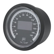 Proflow Pro Series Digital, Electrical Oil Temperature Gauge, 52mm, 20-150 C, w/Sensor, LED Backlight - PFEGA-1004