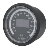 Proflow Pro Series Digital, Electrical Oil Temperature Gauge, 52mm, 20-150 C, w/Sensor, LED Backlight - PFEGA-1004