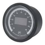 Proflow Pro Series Digital, Electrical Wideband Air / Fuel Ratio Gauge, 52mm, W/Bosch LSU 4.9 Sensor, LED Backlight - PFEGA-1005