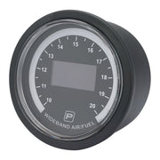 Proflow Pro Series Digital, Electrical Wideband Air / Fuel Ratio Gauge, 52mm, W/Bosch LSU 4.9 Sensor, LED Backlight - PFEGA-1005