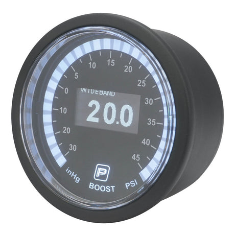 Proflow Pro Series Digital, Electrical Dual Boost & Air/Fuel Ratio Gauge, 52mm, PSI, w/ Sensor, LED Backlight - PFEGA-1007 PFEGA-1007