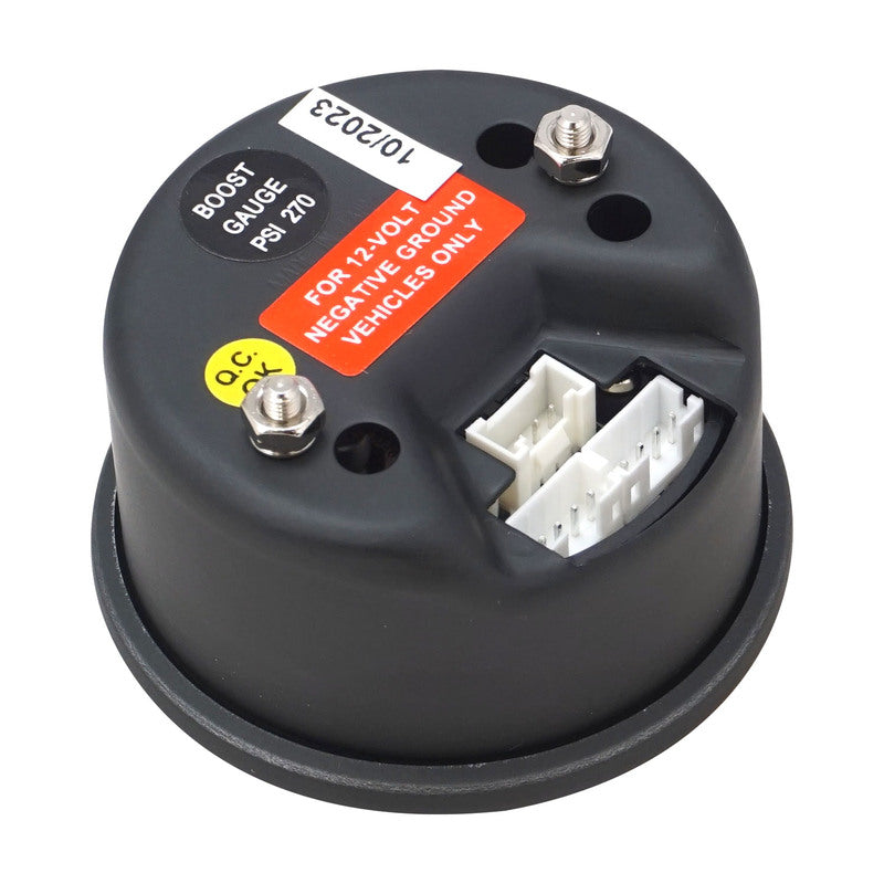 Proflow Pro Series Digital, Electrical Dual Boost & Air/Fuel Ratio Gauge, 52mm, PSI, w/ Sensor, LED Backlight - PFEGA-1007