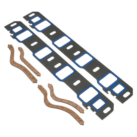 Proflow Intake Manifold Gasket Set, Pro Seal Silicone Bead, 2.00 in. x 1.20 in.. Port, .060 in., For SB Ford, 289 302,351W, Set - PFEGK01250 PFEGK01250