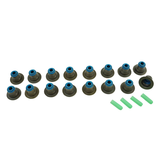 Proflow Valve Stem Seals, OEM Hat Type, Intake and Exhaust, Suit LS1/LS2/LS3, 0.500" Guide, 8mm Stem, Set of 16 - PFEGK018 PFEGK018