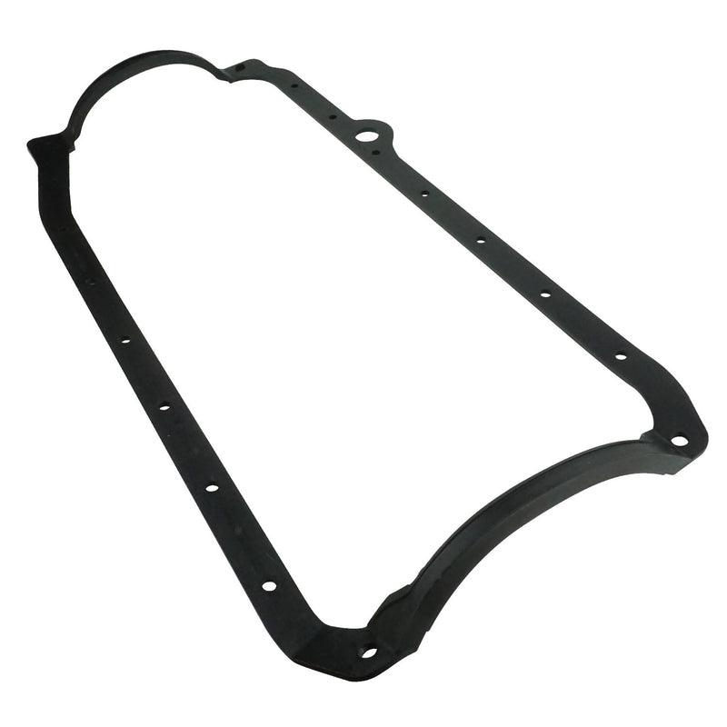 Proflow Oil Pan Gasket, 1-Piece, Rubber SB Chev Late 86 to 96, 1 Piece Rear Main Seal - PFEGK6107 PFEGK6107