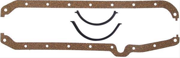 Proflow Oil Pan Gasket Set, Cork/Rubber, Chevrolet V8, 283 to 400ci, Set - PFEGK6150 PFEGK6150