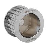 Proflow Alternator Pulley, Gilmer, 15mm Bore, 70mm OD, Bolt-On, Steel, Chrome, Mazda, Each - PFEGK7155 PFEGK7155