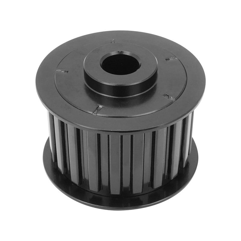 Proflow Alternator Pulley, Gilmer, 15mm Bore, 70mm OD, Bolt-On, Steel, Black, Mazda, Each - PFEGK7155BK