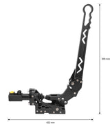 Proflow Hydraulic Handbrake, Drift/Race w/ Integral, Billet Master Cylinder, Black Billet Aluminium, Kit, - PFEHB4000