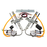 Proflow Universal Hot Rod Electric Power Window Conversion system, Black Switch, Project Car, Kit - PFEHRW-450 PFEHRW-450