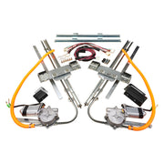 Proflow Universal Hot Rod Electric Power Window Conversion system, Black Switch, Project Car, Kit - PFEHRW-450 PFEHRW-450