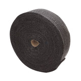 Proflow Exhaust Wrap, Fiberglass Composite, 650 Degrees Celsius, 2 in × 25 ft Roll, Black, 10 Locking Tie Kit - PFEHS-112025BK