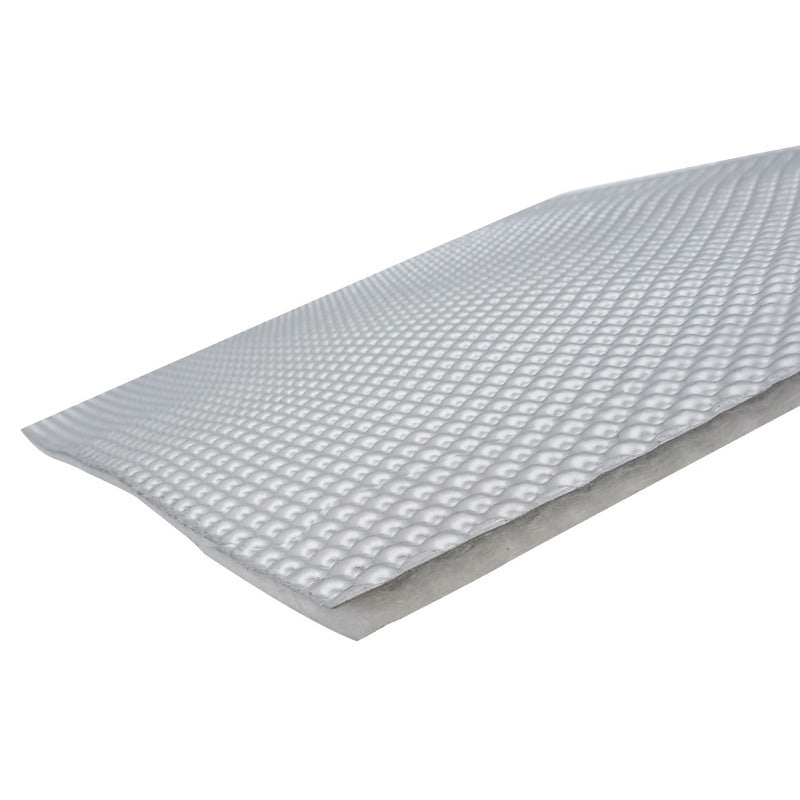 Proflow Aluminium Cool Heat Barrier, 12in. × 23in. Sound Barrier, 1, 500 C, 4.5mm Thick, Self-Adhesive - PFEHS-341223