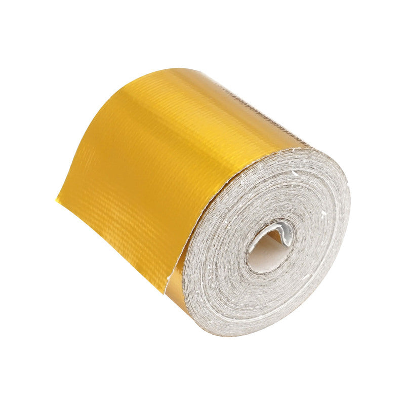 Proflow Gold Reflective Heat Tape, 450 C, 50mm x 2.5m Roll, Each - PFEHS-5025 PFEHS-5025