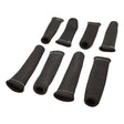 Proflow Spark Plug Boot Heat Shields, 640 C, Black, 1 in. i.d, 8 in Length, Set of 8 - PFEHS-630108 PFEHS-630108