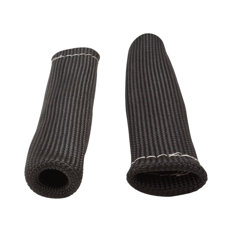 Proflow Spark Plug Boot Heat Shields, 640 C, Black, 1-1/4 in. i.d, 8 in Length, Set of 8 - PFEHS-630208