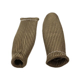 Proflow Spark Plug Boot Heat Shields, Lava Rock, 640 C, Natural, 1 in. i.d, 6 in Length, Set of 8 - PFEHS-640106