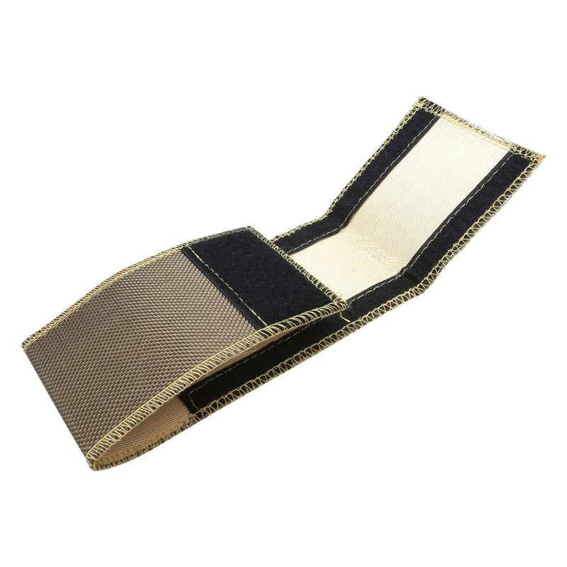 Proflow Starter Heat Shields, Mini, Lava Rock, Natural, Velcro 18in.Length, 3.500 in. Wrap Width - PFEHS-671010