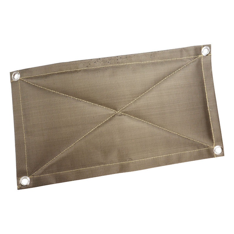 Proflow Heat Shield, Exhaust, 650 Degrees Celsius, Lava Rock, Natrual, 24in. x 24in. - PFEHS-742424