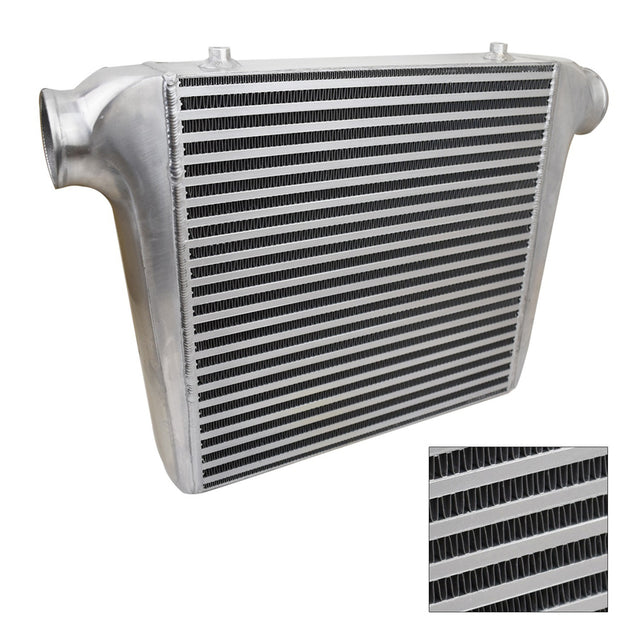 Proflow Intercooler, Bar & Plate, 450 x 300 x 100mm, 3.0'' Outlets, Aluminium, Universal, Natural - PFEIC450300-1 PFEIC450300-1