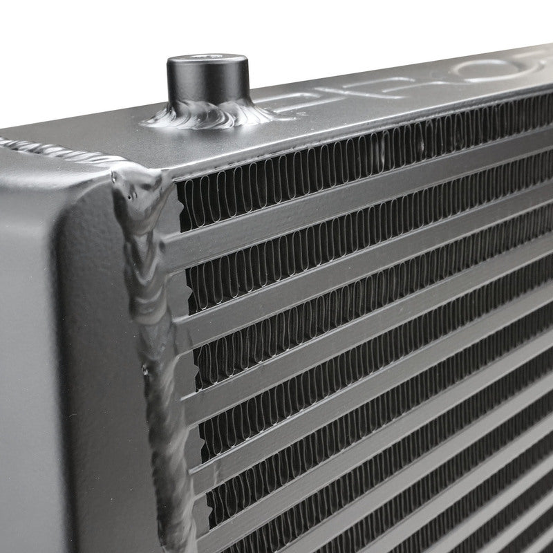 Proflow Intercooler, Bar & Plate, 450 x 300 x 76mm, 3.0'' Outlets, Aluminium, Universal, Black - PFEIC450300BK