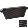 Proflow Intercooler Race Series, Universal Bar & Plate, 600 x 300 x 125mm, 3in. Outlets, Aluminium Black - PFEIC600300-2BK PFEIC600300-2BK