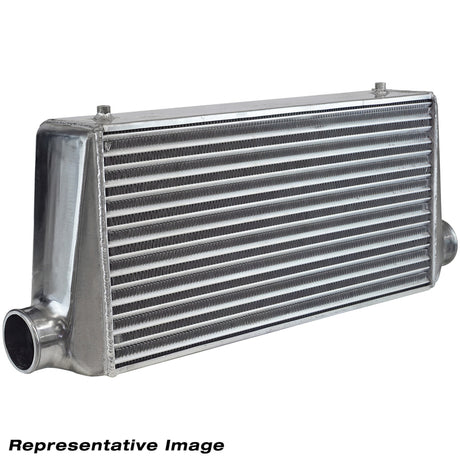 Proflow Intercooler Race Series, Aluminium Universal Delta Fin 600 x 300 x 125mm 3in. Outlets, Natural - PFEIC600300-2 PFEIC600300-2