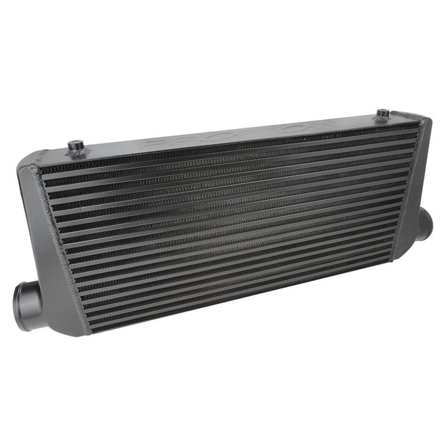 Proflow Intercooler Street Series, Bar & Plate, 600 x 300 x 76mm, 3.0'' Outlets, Aluminium, Universal, Black - PFEIC600300BK PFEIC600300BK