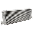 Proflow Intercooler, Bar & Plate, 600 x 300 x 76mm, 3.0'' Outlets, Aluminium, Universal, Natural - PFEIC600300 PFEIC600300
