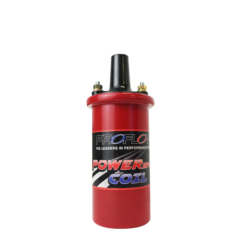 Proflow Ignition Coil, Striker 2, Canister, Round, Oil Filled, Red, 45,000V, 140mA, Each - PFEIC8202 PFEIC8202