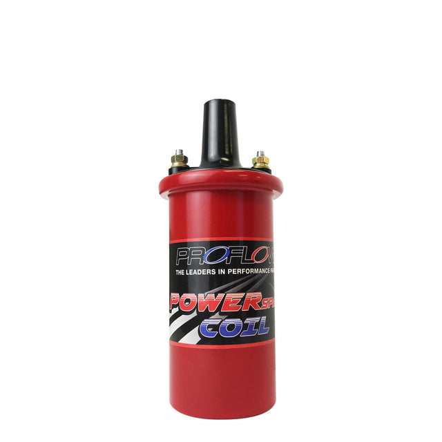 Proflow Ignition Coil, Striker 2, Canister, Round, Oil Filled, Red, 45,000V, 140mA, Each - PFEIC8202 PFEIC8202