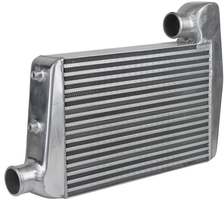 Proflow Intercooler, Bar & Plate, For Ford Falcon XR6 BA BF, 450 x 300 x 76mm, 2.5'' Outlets, Aluminium, Silver - PFEICFDBA PFEICFDBA