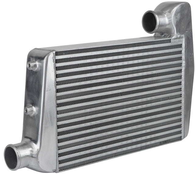 Proflow Intercooler, Bar & Plate, For Ford Falcon XR6 BA BF, 450 x 300 x 76mm, 2.5'' Outlets, Aluminium, Silver - PFEICFDBA PFEICFDBA