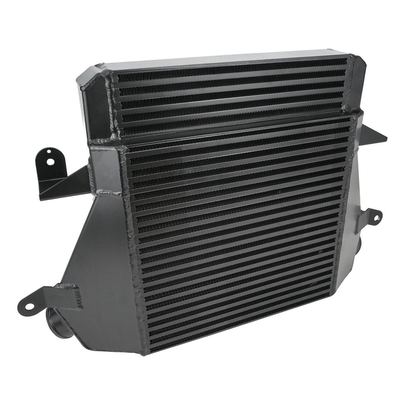 Proflow Intercooler, For Ford Falcon Barra FG XR6 Turbo & F6 Typhoon, Stepped Core 81-55mm, Black Powdercoat - PFEICFDFG-BK PFEICFDFG-BK