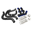 Proflow Intercooler Pipe Kit, For Ford Falcon FG XR6 Turbo, Black Alloy & Silicone - PFEICFDFG-KIT PFEICFDFG-KIT