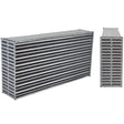 Proflow Intercooler Aluminium Natural, Universal Bare & Plate Core Only 600 x 300 x 100mm - PFEICORE-2 PFEICORE-2