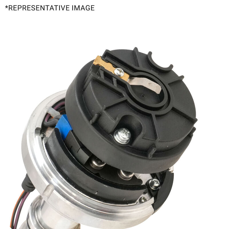 Proflow Distributor, Holden, Commodore, 253, 308 V8, Pro Series Magnetic Pickup, Mechanical Advance, Black Cap, Each - PFEID160M