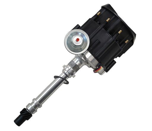 Proflow Distributor, HEI Street Series, Vacuum Advance, Black Cap, SB & BB For Chevrolet with Coil 50, 000 V - PFEID210E PFEID210E