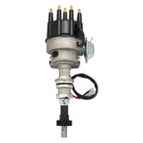 Proflow Distributor, HEI Street Series, Vacuum Advance, Bosch Style Black Cap, For Ford 302 351 Cleveland Early Large Shaft - PFEID310E PFEID310E