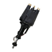 Proflow Distributor, SB Ford 302, 351 Cleveland Pro Series Magnetic Pickup, Mechanical Advance, Black Cap, Early Large Shaft - PFEID340M