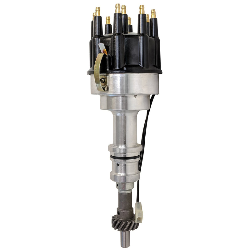 Proflow Distributor, HEI Street Series, Magnetic Pickup, Bosch Style Black Cap, SB For Ford 302 351 Cleveland - PFEID350E PFEID350E