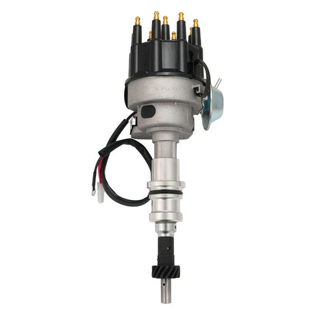 Proflow Distributor, HEI Street Series, Vacuum Advance, Bosch Style Black Cap, SB For Ford 289, 302 Windsor - PFEID410E PFEID410E