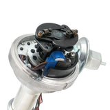Proflow Distributor, Billet Aluminium, Black Cap, HEI, Ready-to-Run, Vacuum Advance, For Ford 351 Windsor - PFEID420R