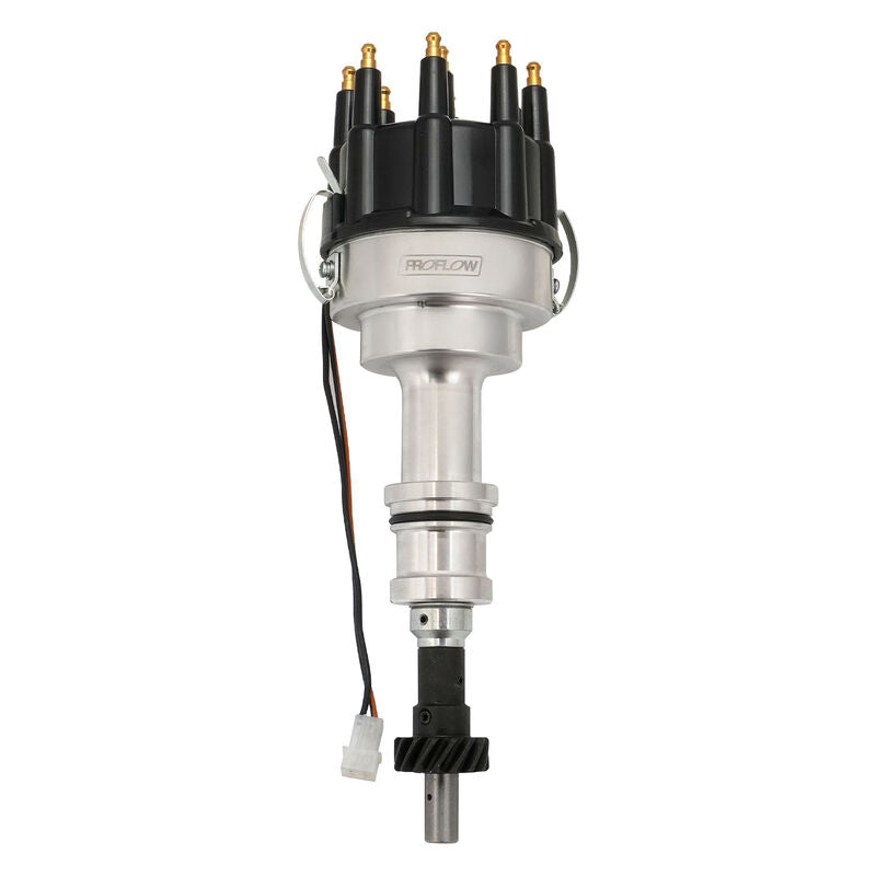 Proflow Distributor, HEI Street Series, Magnetic Pickup, Bosch Style Black Cap, For Ford 289/302 Windsor - PFEID440E PFEID440E