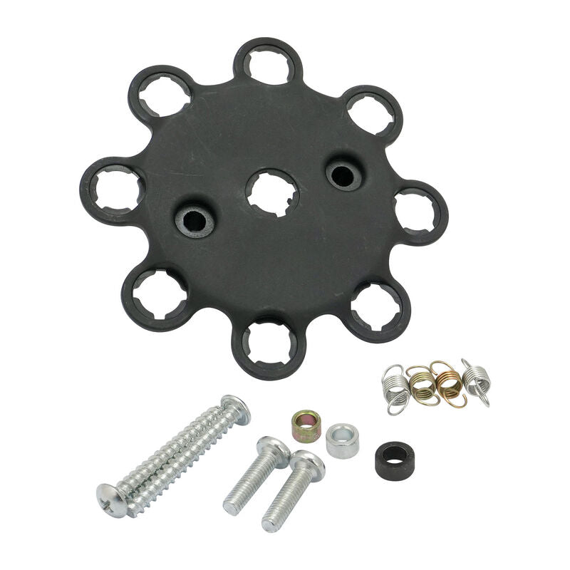 Proflow Distributor, SB Ford 351 Windsor, Pro Series Magnetic Pickup, Mechanical Advance, Black Cap, Each - PFEID440M