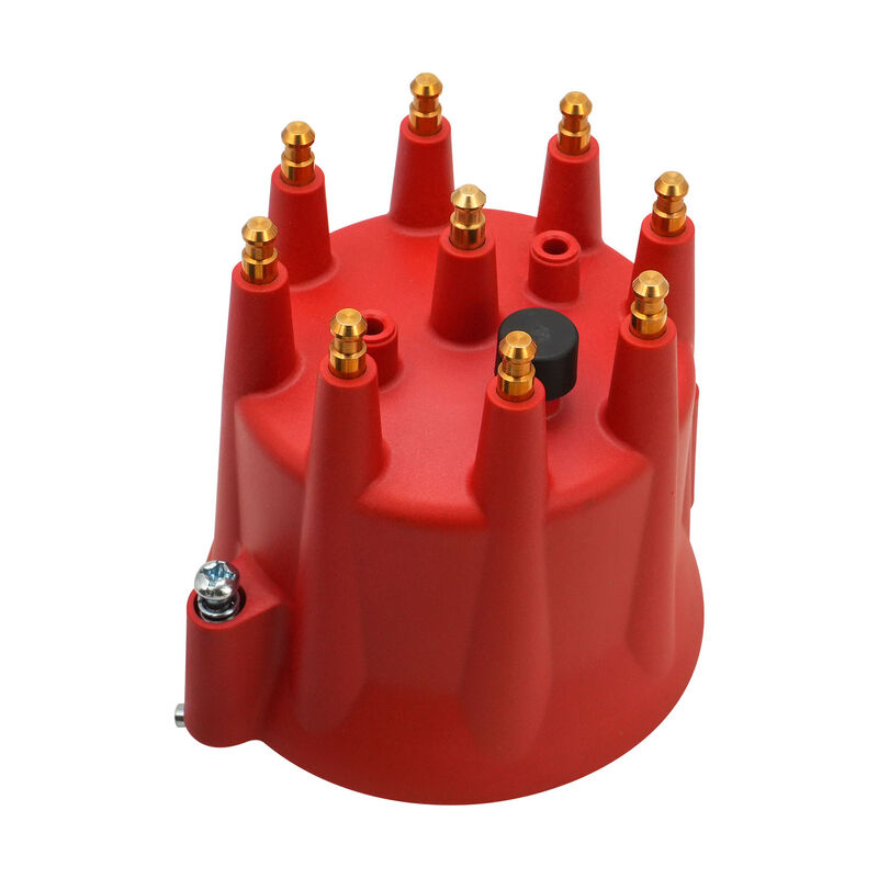 Proflow Distributor Cap Extra-Duty, Red, Male HEI, To Suit Billet Ready To Run, Pro Street Series, Each - PFEID904-R PFEID904-R