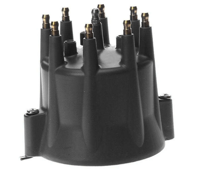 Proflow Distributor Cap Extra-Duty, Black, Male HEI, To Suit Billet Ready To Run, Pro Street Series, Each - PFEID904 PFEID904