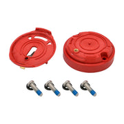 Proflow Distributor Rotor, Heavy-Duty, Red, Adjustable 2 Piece, To Suit Billet Ready To Run, Pro Street Series, Replacement For MSD 84211, Each - PFEID913